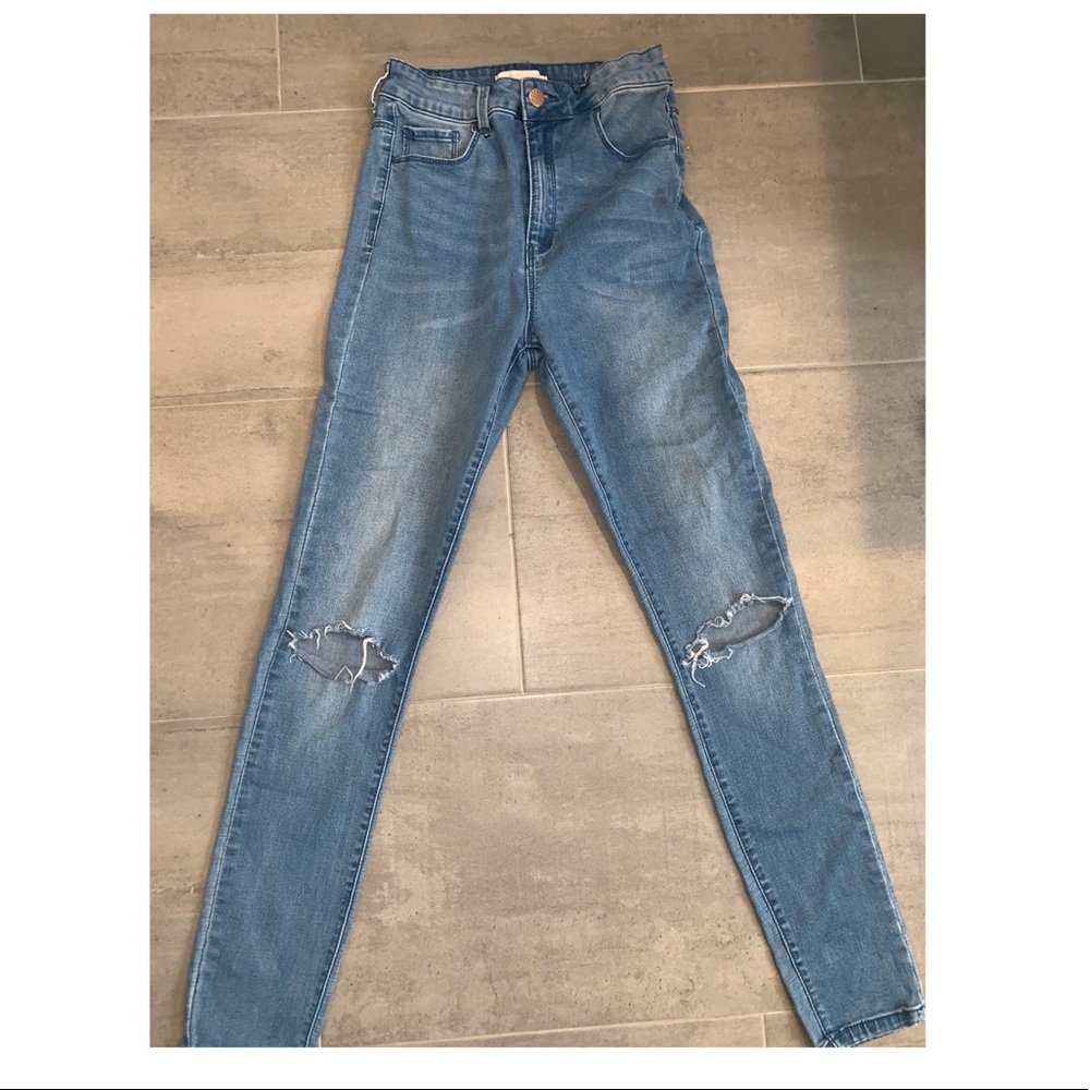 Dark wash jeans